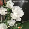 Decorative Flowers 100pcs Artificial Bouquet Accessories Floral Wire Stems Wreath Making Flower DIY Craft Iron Glue Wrapped Pole