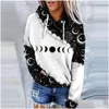 Dames Hoodies Sweatshirts Designer Dameskleding 2024 Lente Nieuw product Basic 3D Digitaal printen Trend Mode Hoodie Trui Otidx