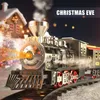 Electric Christmas Train Toy Set Car Railway Tracks Steam Locomotive Engine Diecast Model Educational Game Boy Toys for Children 240319