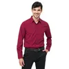 2023 Nova cor sólida EUA tamanho de quatro lados elástico anti-rugas busin casual lg-sleeved slim social busin camisa branca Z7Ob #