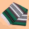 Chair Covers Mexican Yoga Blanket Hand Woven Mat Beach For Bedroom Sofa Car Camping Picnic 130x180cm Green