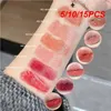 51015PCS Colorful Lipstick Hydrating Improve Dryness Moisturizing Lip Gloss Care Honey Oil Pen Water Glossy Soft Shiny 240321