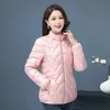 2022 Nouveau Automne Hiver Veste Femme Parka Manteau Brillant Down Cott Vestes Court Chaud Cott Rembourré Parka Femme Casual Outwear H1y3 #