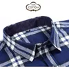 2022 Lg manica Regular Fit casa nuova primavera autunno 100% Cott Plaid Camicie da uomo casual per uomo vestiti Plus Size O83g #