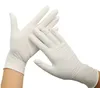 Disposable Gloves 100Pcs Latex White Non-Slip Laboratory Rubber Protective Household Cleaning Products Drop Delivery Home Garden Kitch Ot1Mv