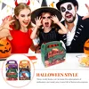 Emballage cadeau Dessin animé Halloween Boîtes à bonbons Party Favor Paper Treat