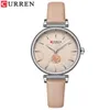 Curren Karien 9078 Belt Fashion Rose Print Quartz Women's Casual Watch Trend