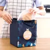 Torby do przechowywania kreskówkowe chłodnica torba na lunch dla pikników Kobiety Podróżuj ciepło organizator śniadaniowy izolowany wodoodporny pudełko