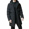 giacche invernali per uomo con cappuccio casual Lg Cott giacche più spesse calde Parka capispalla maschile cappotti invernali giacche slim fit M-7XL S2ag #