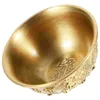 Bowls Treasure Bowl Festival Present Desktop Ornament Gold Decor Creative Cornucopia Home Craft Ornament Altar Supplies