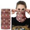 Sciarpe Multifunzionali Sport all'aria aperta Ciclismo Sciarpa da trekking Donna Uomo Bohemian Retro Visiera Bandana senza cuciture Scaldacollo antivento