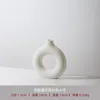 Vases Ceramic Circular Instagram Ornaments Creative Crafts Living Room Donuts