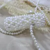 Kvällspåsar mini pärla liten väska läppstift kvinnors vilda sommar handgjorda pärlor dekorativ bankett