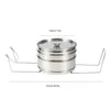 Double Boilers 3 Tier Stainless Steel Cooker Pot Set Cook Food Pressure Accessories Kitchen Cooking Steam