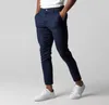 Pantalon de communication pour hommes, tenue de yoga, leggings de sport de plein air, mode décontractée, haute élasticité, pantalon moulant