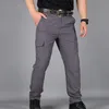 Pantaloni da uomo Pantaloni cargo casual Pantaloni militari tattici dell'esercito Pantaloni maschili traspiranti impermeabili multi-tasche Taglia S-5XL Plus Size f1NM #