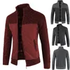 2023 Ny Autumn Winter Jacket Men Warm Cmere Casual Zipper Slim Fit Fleece Stylish Smart Casual Blaz's Baseball Jum Jacket R3EI#