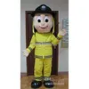 Mascottekostuums Schuim Leuke Grappige Brandweerman Cartoon Pluche Kerst Fancy Dress Halloween Mascotte Kostuum