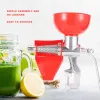 Tillbehör manuell juicer orange tomat citron grönsaker juicer köksverktyg extraktionsverktyg