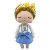 Mi Tu Angela плюшевая игрушка с вьющимися волосами, модная кукла для маленьких девочек, комфортная кукла, детская игрушка