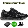 Scarpe firmate Gel NYC Scarpe da ginnastica Scarpe da corsa Farina d'avena Calcestruzzo Blu scuro Acciaio Grigio ossidiana Crema Bianco Nero Ivy Outdoor Trail Scarpe da uomo