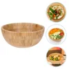 Bowls Salad Bowl Bamboo Fruits Ramen Delicate Rice Noodle Household Soup Container Travel
