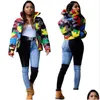 Women's Down Parkas Womens For Men and Women Camouflage Print Jacket 2021 Winter Plus Size Fashion Parka Bubble Coat Overized Puffe Dhsqu