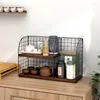 キッチンストレージコーヒー豆ラック機器装飾マルチレイヤーアンティークモダンなシンプルティーテーブル表面
