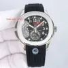 Zegar AAAA Wysokim dorocznym dorocznym projektanci Automatyczni wysoki podwójny 5396 Zegarek zegarków 38,5 mm luksusowe data Busines