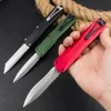 Topkwaliteit High End AUTO Tactisch Mes D2 Stone Wash Blade CNC Luchtvaart Aluminium Handvat Outdoor Camping Wandelen EDC Zakmessen Met Nylon Tas