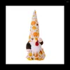 Party Decoration Thanksgiving Harvest Festival Turkiet Faceless Rudolph Gnome Dolls Pine Cones