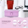 Other Household Sundries 1Pc Box Snack Metal Nesting Tins Der Storage Rack Trash Simple Holder Container Hinge Tray Mini Hinges Rec Dr Otkjt