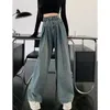 women Spring Autumn Short Knit Cardigan Vest Denim Pants 1 or 3 Piece Set Korean Lady Fi Sweater Coats Sling Jeans Outfits 96KR#