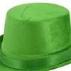 Berets Green Hat Stpatricks Day Flat Top Holiday Headwear Irish National Celebration Magicians Festival