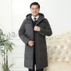 -30 Grad Mittleren Alters Männer Winter Daunenmantel für Vater männer Mit Kapuze X-Lg 90% Weiße Ente Daunenjacke verdicken Warme Männliche Parka X9Sd #