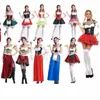 volwassen vrouwen Oktoberfest Dirndl kostuum Beieren bier partij carnaval ober Dr Wench meid Lolita rok cosplay fantasia outfit K5qQ #