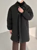 Vestes d'hiver pour hommes Fi 2023 Vêtements d'extérieur Casual Lg Parkas thermiques Cott Manteaux solides épais et chauds Vêtements de marque B154 z0rj #