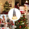 Christmas Decorations Light Up Faceless Gnome LED Electric Dwarf Elf For Festival Home Room Book Shelf And Table Decor