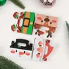 Opakowanie prezentów świąteczne opakowanie cukierki świąteczne kartonowe tekturowe pudełka z ciasteczkami z gadżetami