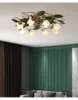 Deckenleuchten Französisch altmodische Blumenlaterne Dekoration Shop Europäische Retro Villa El Kupfer Kunst Lampe Schlafzimmer Wohnzimmer Licht