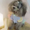 犬のアパレルドレスTシャツ夏猫服子犬衣装ヨークシャーポメラニアンビチョンプードルシュナウザーペットシャツ服