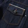 15oz Heavy Weight Seedge Denim Jacket Japonais Vintage Seedge Veste Raw Denim Veste Hommes Lâche Seedge Jean Manteau k4CJ #