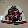 Short de basket-ball de l'équipe Just Don Retro Wear, pantalon de Sport avec poche zippée, pantalon de survêtement Hip Pop blanc violet rouge