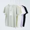 Lu Align T-Shirt Damen Sommer Alle Damen Yours Loose Micro Elastic Cotton Sports Rundhals Kurzarm Top Lemon Sports 2024