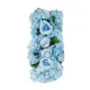 Reihe 55 * 27 cm Hochzeit Künstliche Hortensie Blumenbogen Hintergrunddekoration Blumenwand Party Straßenführer Blumen T Bühnenlayout s