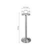 Hooks 304 Stainless Steel Champagne Bowl Holder Floor Standing Ice Bucket With Stand Wine Beer Beverage Storage Type Bar