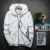 giacca a vento da uomo tinta unita sporty streetwear zipper cime dry jacket cappotto da uomo per l'uso quotidiano s3zh＃