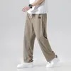 Mens Designer Bol pist pantolonları% 100 polyester düz bacak genişliğinde jogger gündelik ter sporları H3AJ#