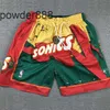 Shorts bordados de secagem rápida masculino calor grizzlies retro casual calças de basquete balançando homem calções esportivos raptors touros mágicos dos homens