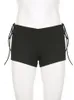 Rockmore Sexy Hot Girl Mini Shorts Laagbouw Lace-up Fi Koreaanse Casual Slanke Dames Slipje Bodems Y2K Korte broek Zomer 99Nz #